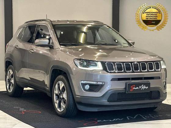 JEEP COMPASS 2.0 16V FLEX LONGITUDE AUTOMÁTICO JEEP COMPASS 2.0 16V FLEX LONGITUDE AUTOMÁTICO